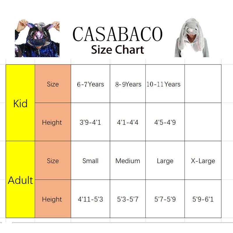CASABACO Women Deer Costume Adult Reindeer Onesie Onepiece Pajama, Brown, S - Image 5